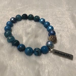 🏃🏽‍♀️Handmade “Namaste” bracelet